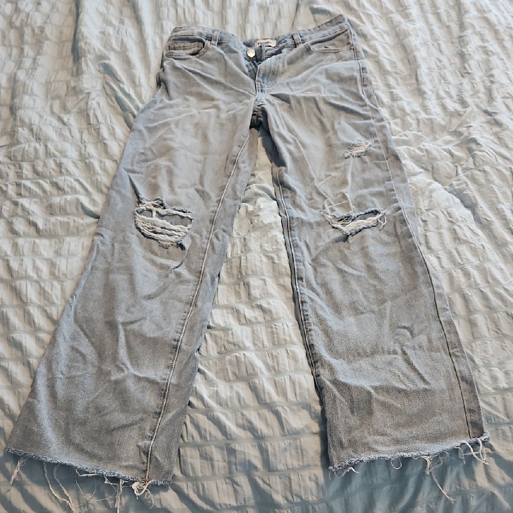 RSQ Kids Distressed Gray Jeans